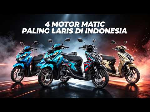 REKOMENDASI 4 MOTOR MATIC DI INDONESIA TAHUN 2026❗
