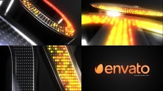 After Effects Template: Neon Spheres Element 3D Opener