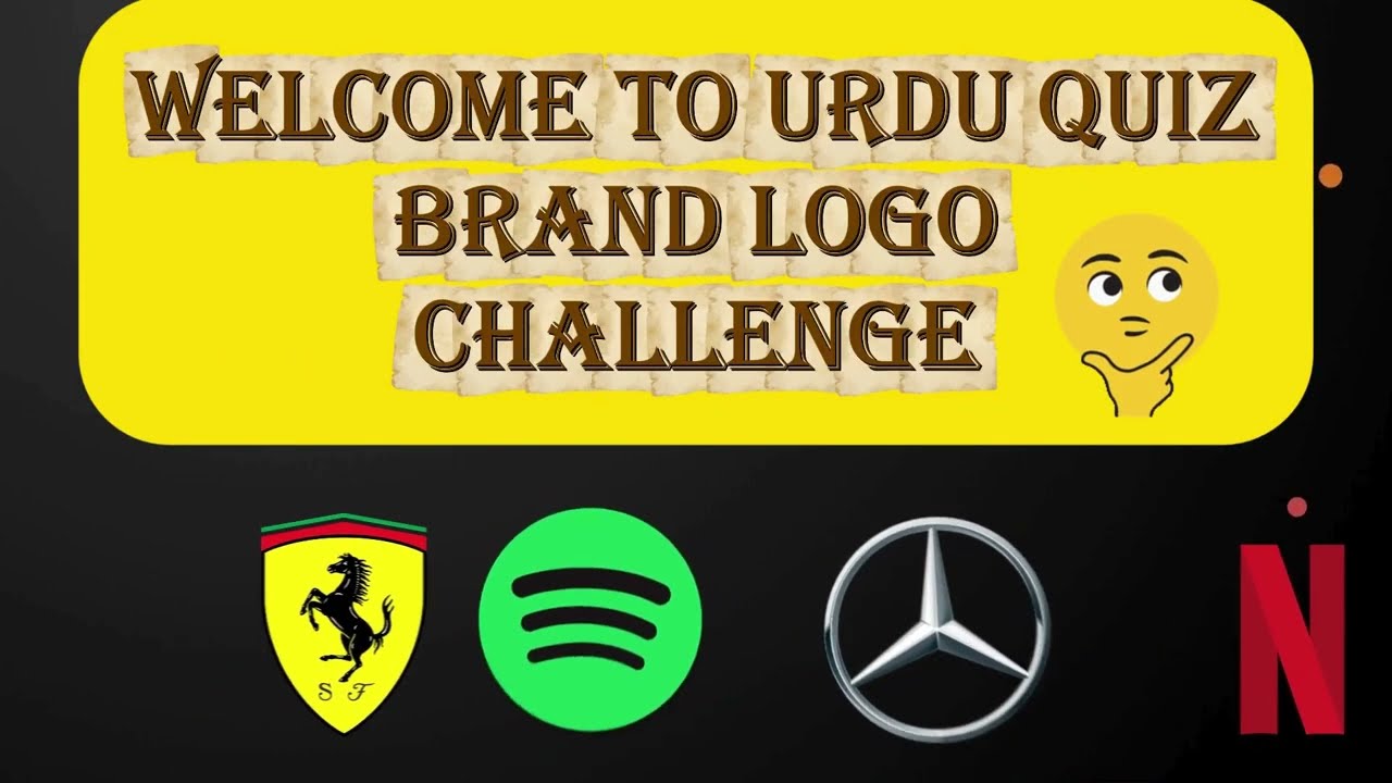 Brand logo challenge | Urdu Quiz