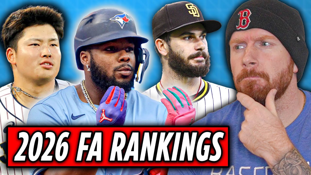Ranking 2026 MLB Free Agents YouTube