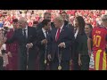 Trump hands out World Cup medals to Spain
