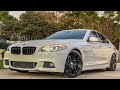 BMW 535i F10 N55 VSRF Catless Downpipe and Muffler Delete Exhaust Sound Clips and Flybys
