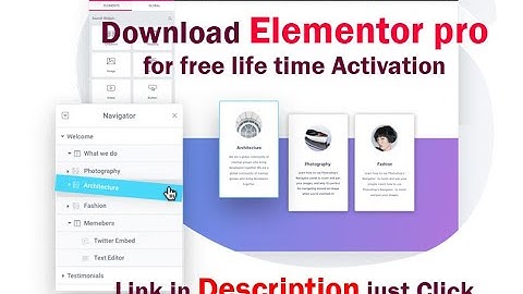 How To Download Elementor Pro For Free - Download With Lifetime Activation