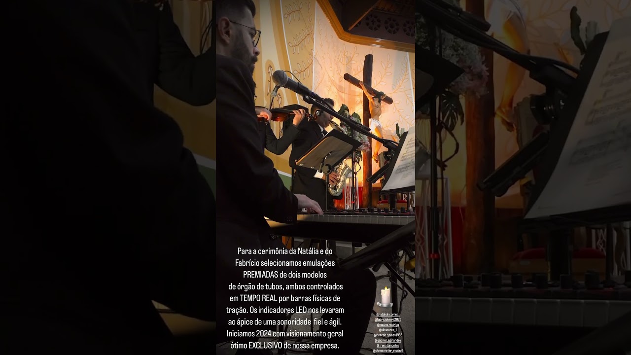 Novidade 2024!!! Órgãos de tubos realísticos!!!