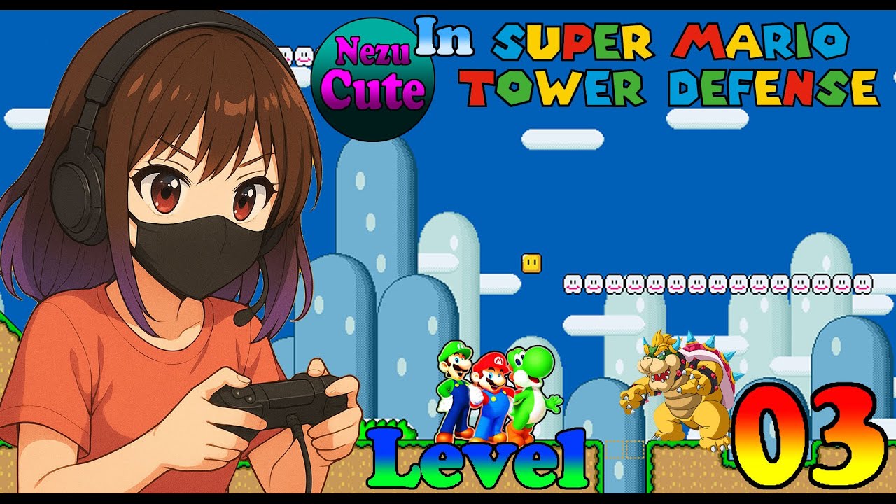 Super Mario Tower Defense Level 3 by NezuCute Enjoy the full gameplay! 🎮🍄