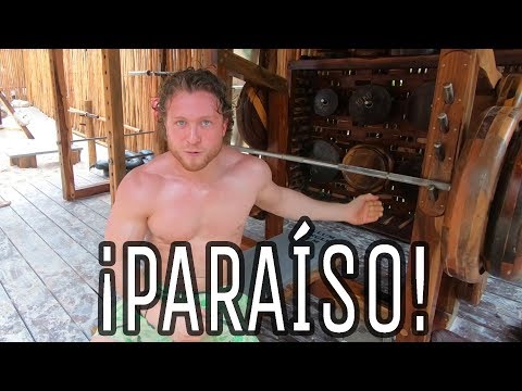 Video EL MEJOR GIMNASIO AL AIRE LIBRE l Jungle Gym Tulum - youtube