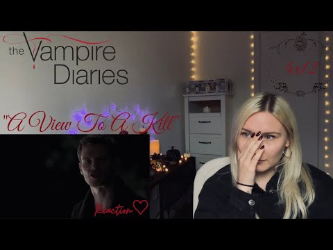 The Vampire Diaries 4x12 - "A View To A Kill" Reaction