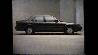 1987 Honda Accord LX "World class comfortable" TV Commercial