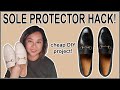 QUICK AND EASY ALTERNATIVE TO SOLE PROTECTORS | LEATHER SOLE | PURSEONALOBSESSION