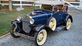 1930 Ford Model A, Roadster, Restored, For Sale, SOLD