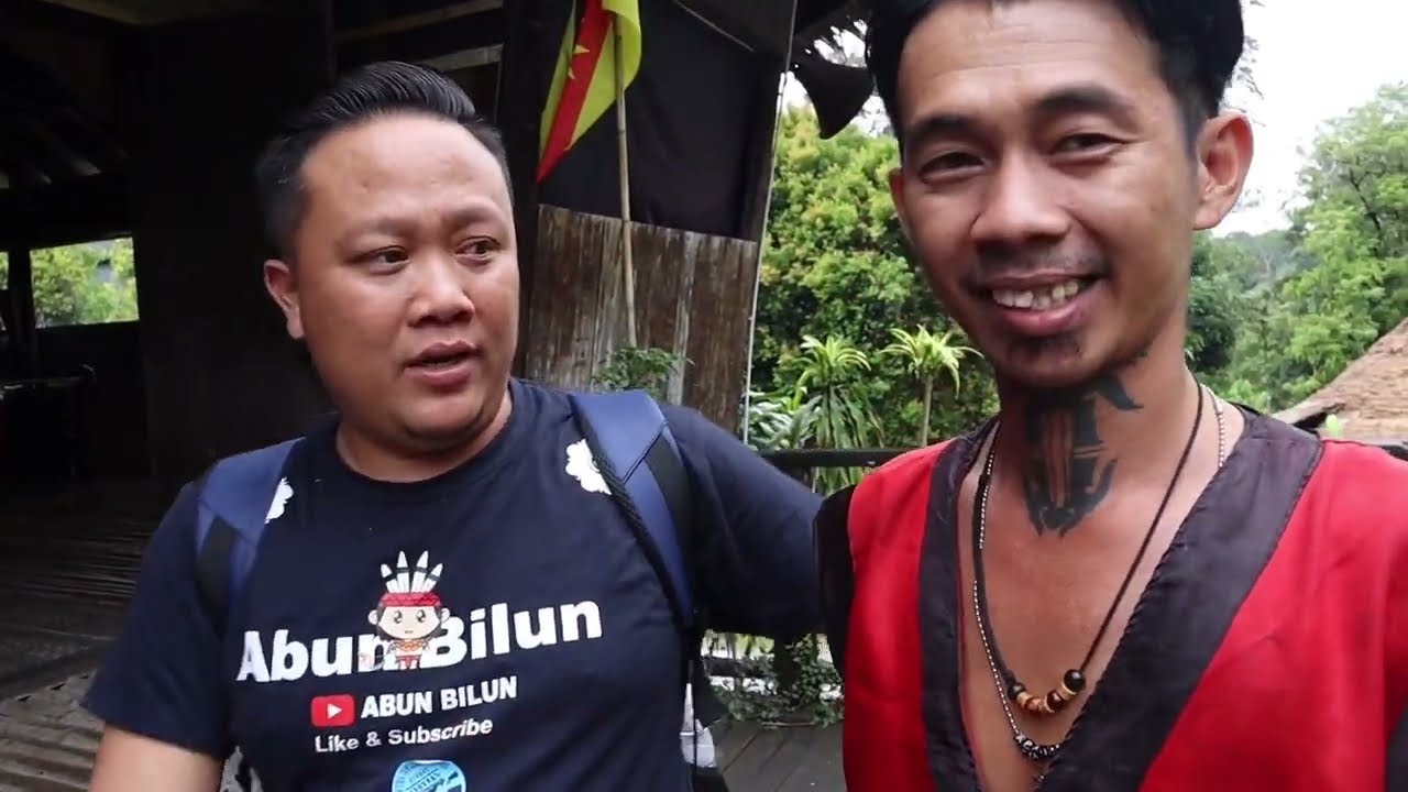 Rumah Bidayuh Di Kampung Budaya Sarawak.