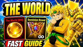 How to Get DIO FAST in Sailor Piece Roblox! FULL UPDATED The World Guide