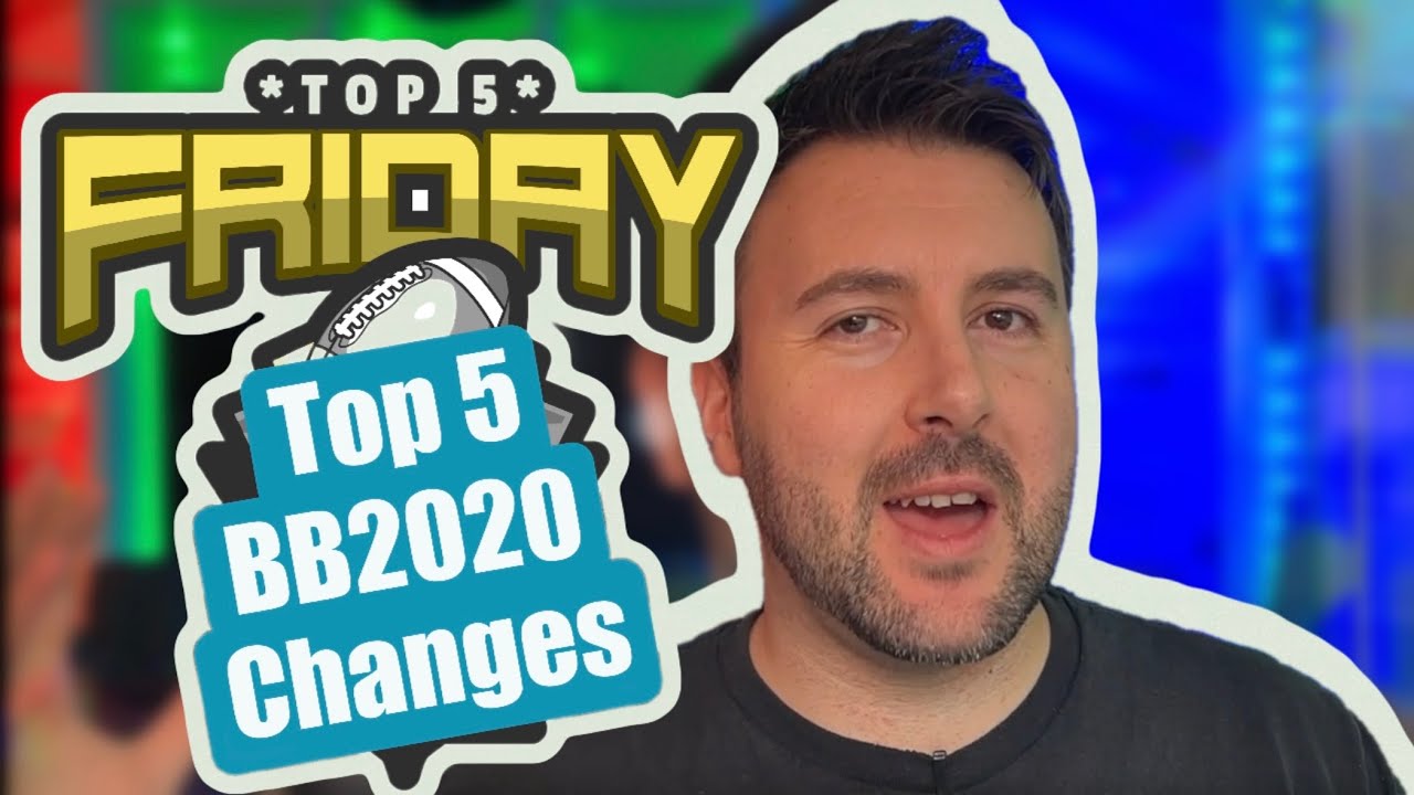 🔝5️⃣ Топ-5 обновлений Blood Bowl 2020! - Топ-5 пятницы