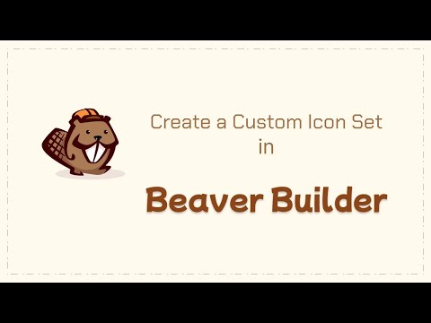 Adding Custom Icons in Beaver Builder