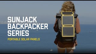 SunJack Backpacker Series Portable Solar Panels Resimi