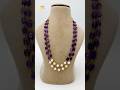 Real Amethyst &amp; Pearls Necklace | Customizable Design | Budget-Friendly Premium Jewellery