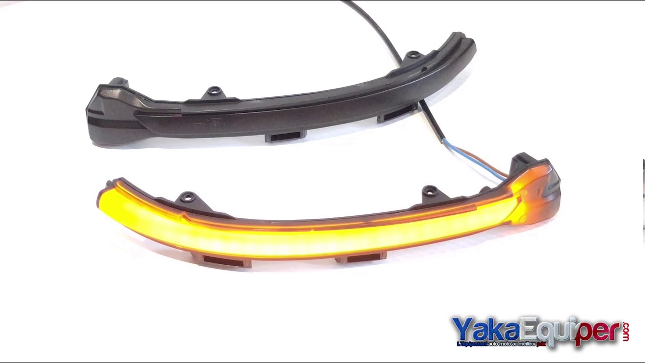 Clignotants De Rétroviseur LED Dynamiques Pour Peugeot 308 II (2013-2019) - Paire Gauche/droite - Installation Plug-and-play - Étanche - 2