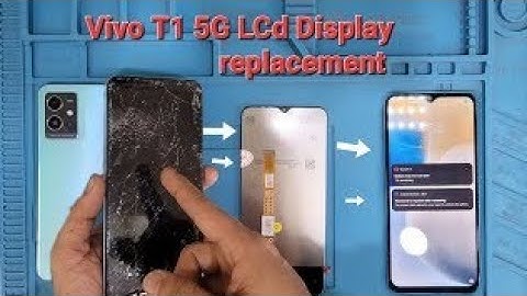Vivo T1 5G LCD Display replacement, Vivo T1 5G combo screen change. |@TachKrishnaofficial