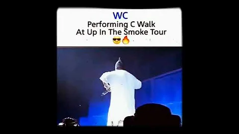 Perfoming C walk At Up in the smoke tour😎