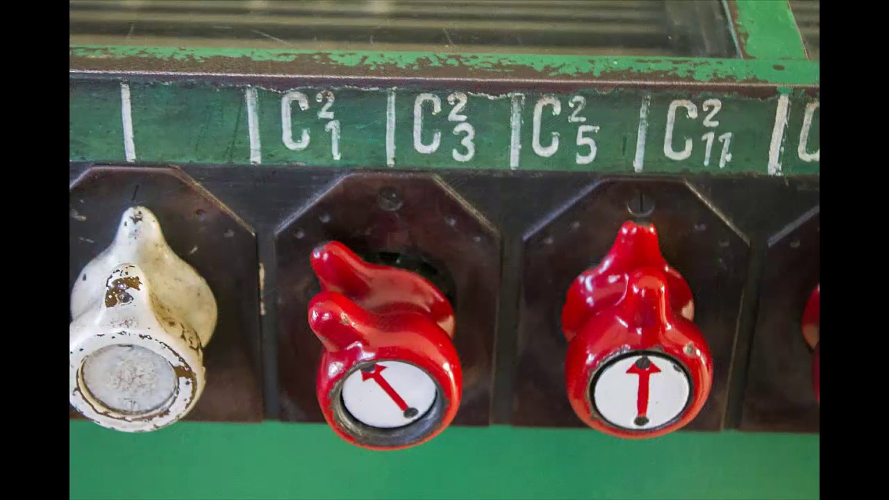 Urządzenia elektromechaniczne suwakowe jednorzędowe Siemens&Halske 1912