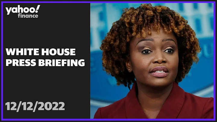 White House Press Secretary Karine Jean-Pierre hol...