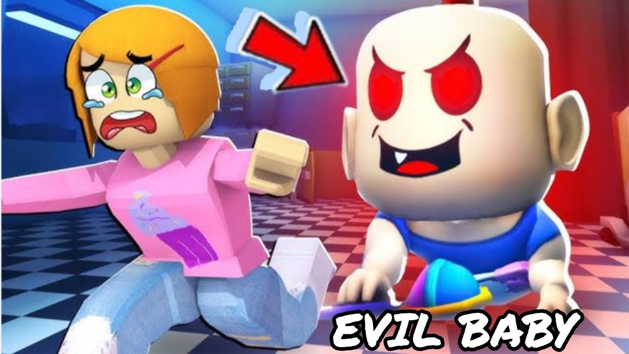 Escape from Evil Baby in Roblox ll Scary Horror gameplay ll - YouTube