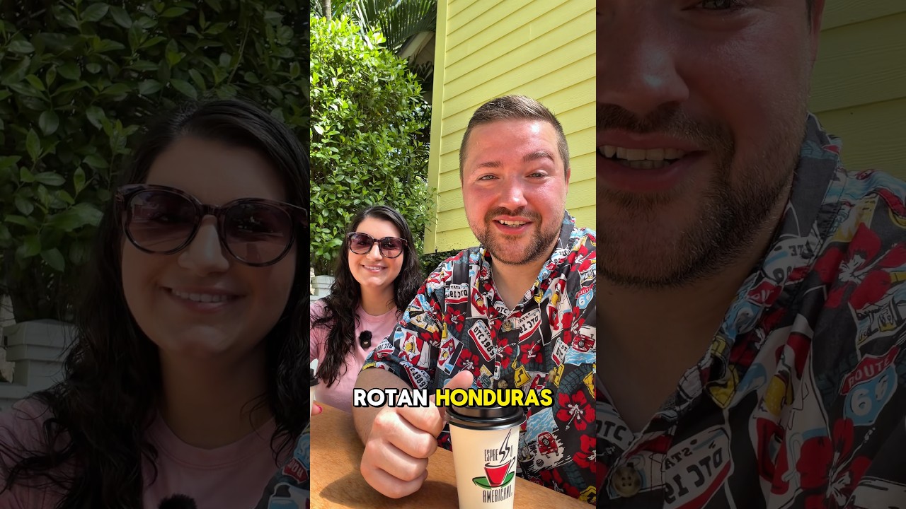 Coffee in Roatan, Honduras