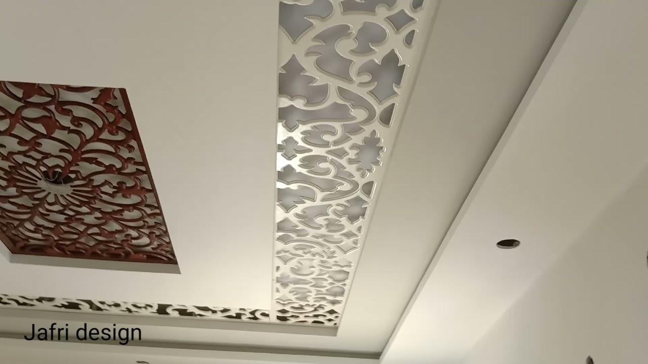 Jafri design for ceiling karachi mdf jali design YouTube
