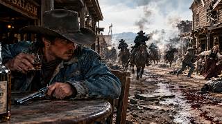 Bandits Raid a Town, Unaware a Top Cowboy Nearby Drives Them Off with One Shot Each! | Western