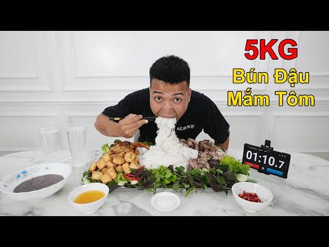 NTN - Tôi Đã Ăn Hết 5KG Bún Đậu Mắm Tôm (I Ate 5KG Vietnamese Fermented Shrimp Paste Noodle)