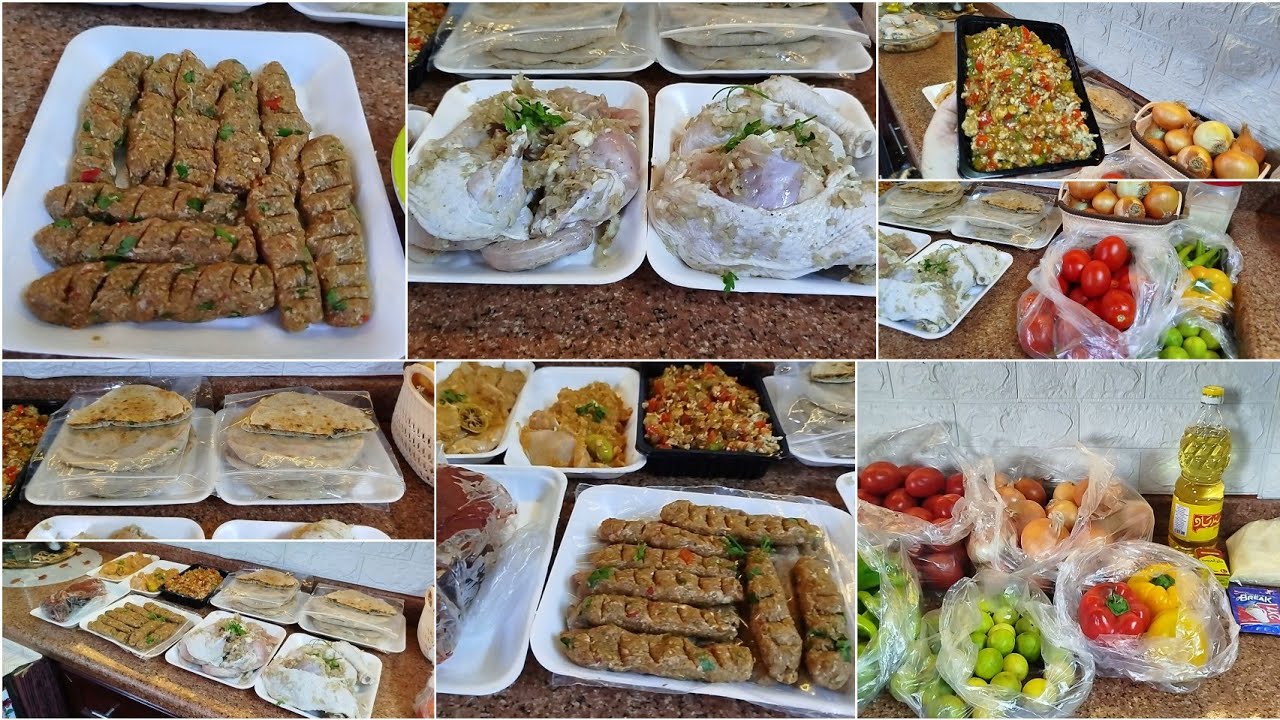 منيو اقتصادى وميزانية اسبوعيه 800جنيه هتملى تلاجتك فراخ ولحمه