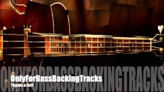 BASS BACKING TRACK 01  - POP GROOVE IN C MINOR chords