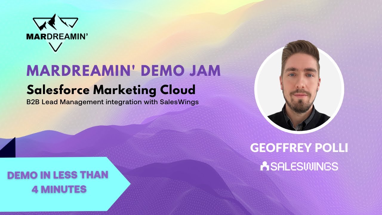 Salesforce Marketing Cloud B2B Lead Scoring Integration with SalesWings [4 Minute Demo]