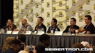 Activision Transformers Fall of Cybertron Panel featuring Video Game Talent at SDCC 2012 1/8