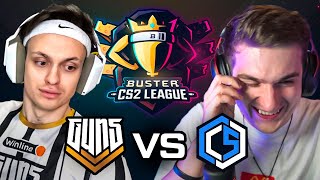 БУСТЕР И ЭВЕЛОН СМОТРЯТ GUN5 VS CYBERSHOKE В CS2 / ТУРНИР БУСТЕРА ПО КС 2