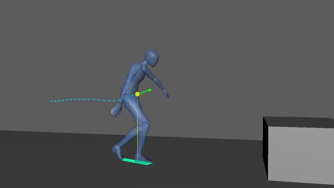 重心の軌跡と速度を描画 | Bifrost for Maya Rigging Challenge