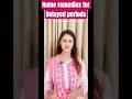 Home remedies for delayed periods/irregular periods/how to get periods fast? #reel #ahmedabad #short