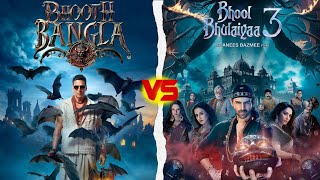 Bhoot Bangla Bhool Bhulaiyaa 3 Comparison Video