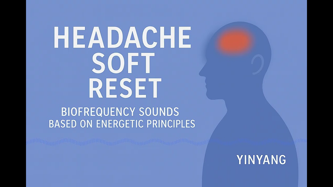 🧠 Headache Soft Reset Sounds | Functional Biofrequency Yinyang Pattern Regulation