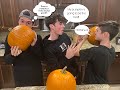 30 MINUTE PUMPKIN CARVING CHALLENGE!!