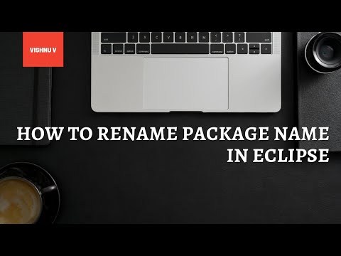 How to rename or change package name in ECLIPSE