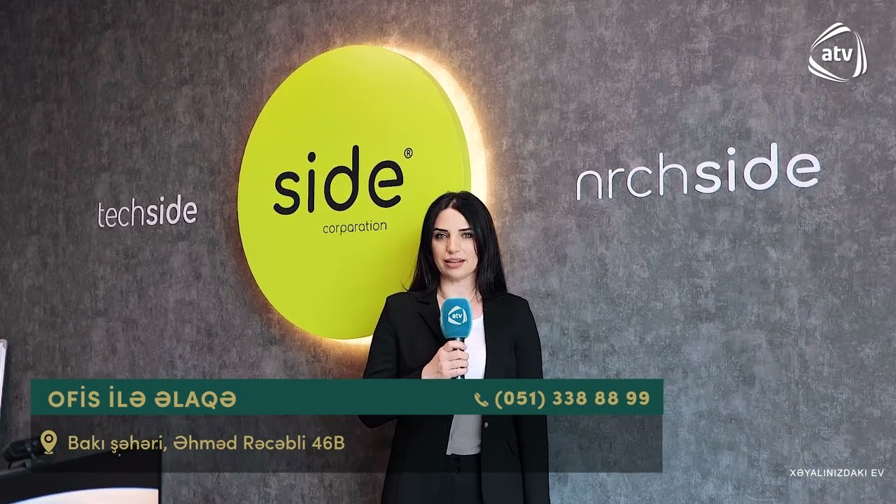 ATV kanalı "ARCHSIDE" dizayn şirkətinin reklam çarxı
