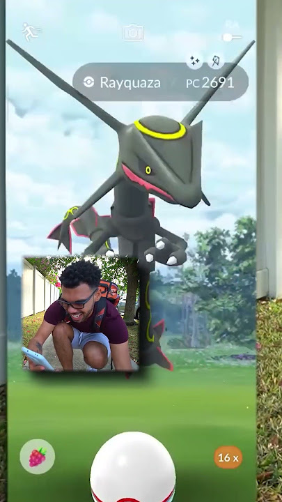 ISSO VAI DESTRUIR O *RAYQUAZA* NO JOGO… 🤯😨😦 #pokemongo 