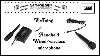 Unboxingreview-Victech Handheld Microphone