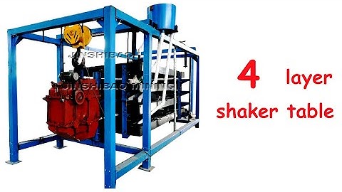 4 layer Shaker Table 4 Deck Shaking Table