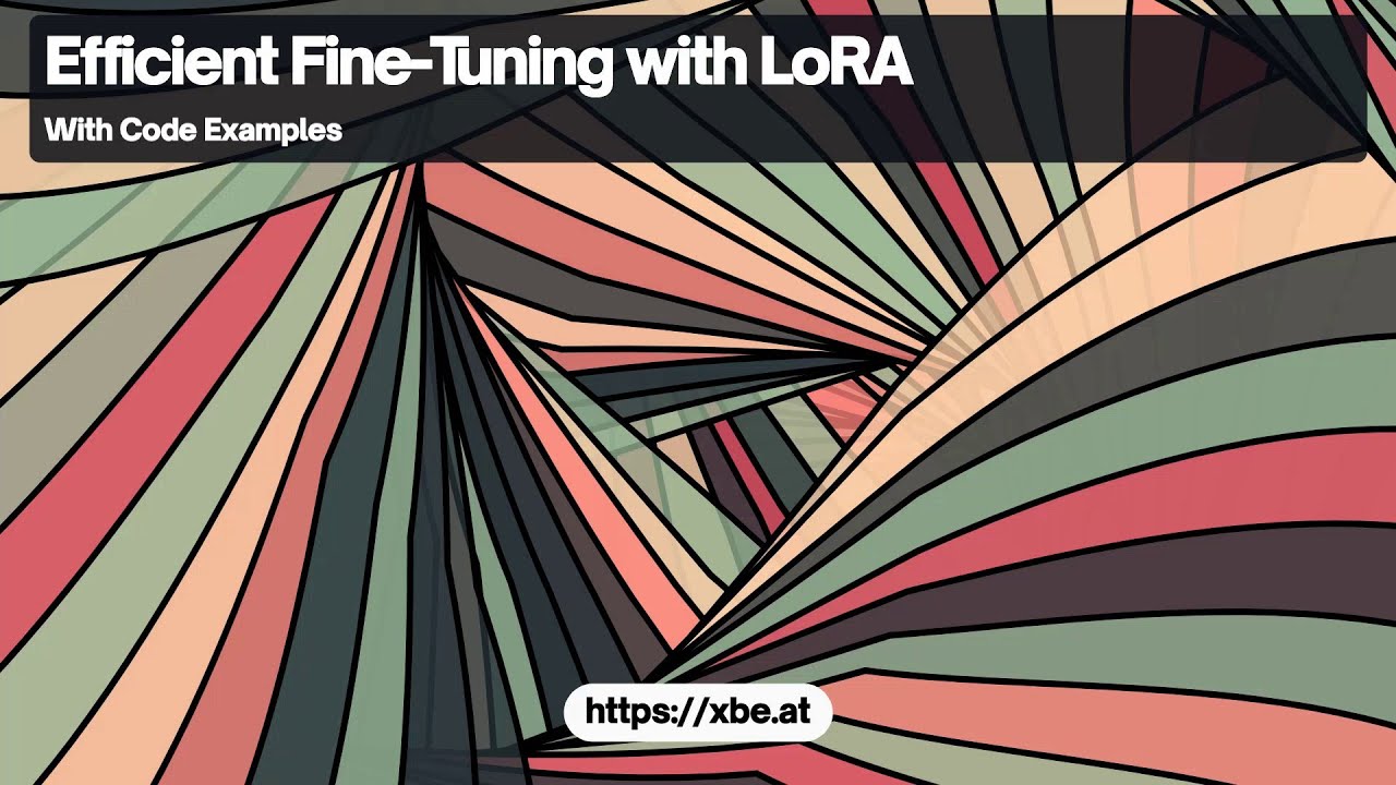 Efficient Fine Tuning with LoRA: Improving Model Performance - YouTube
