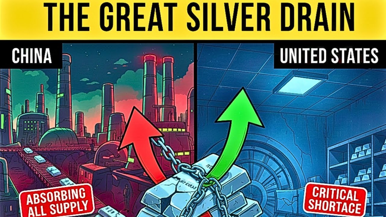 China Is Absorbing Silver at Record Speed — US Inventories Are Under Severe Strain