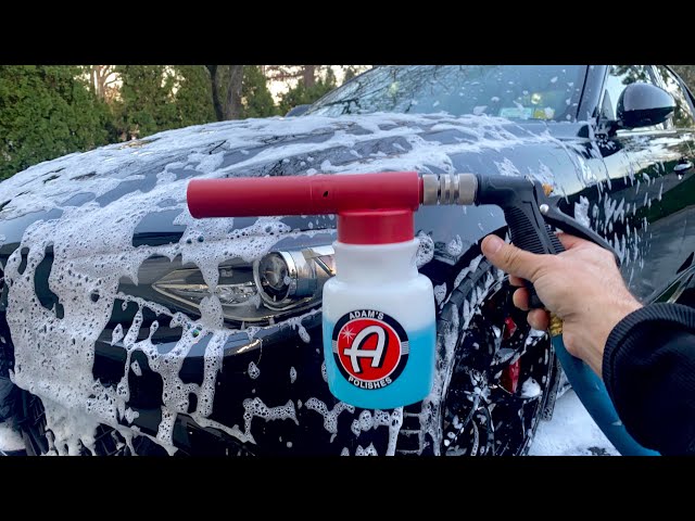  Adam's Polishes Premium Foam Cannon - Custom Snow Foam Cannon  Soap Sprayer for Car Wash