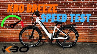 KBO Breeze Top Speed Test