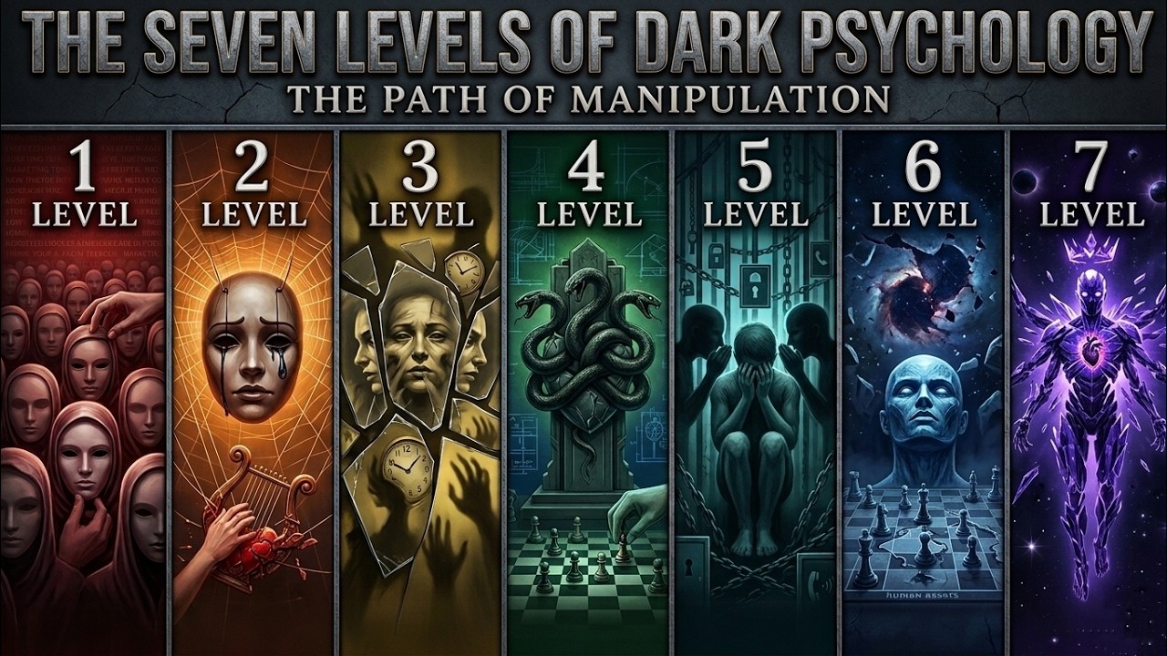 The seven levels of Dark psychology - YouTube